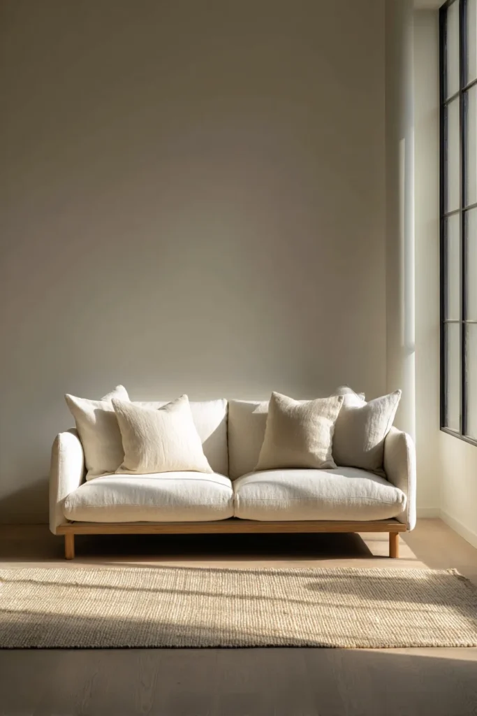 Low-Profile Sustainable Sofa