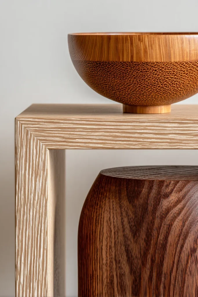 Mixed Wood Tone Harmony