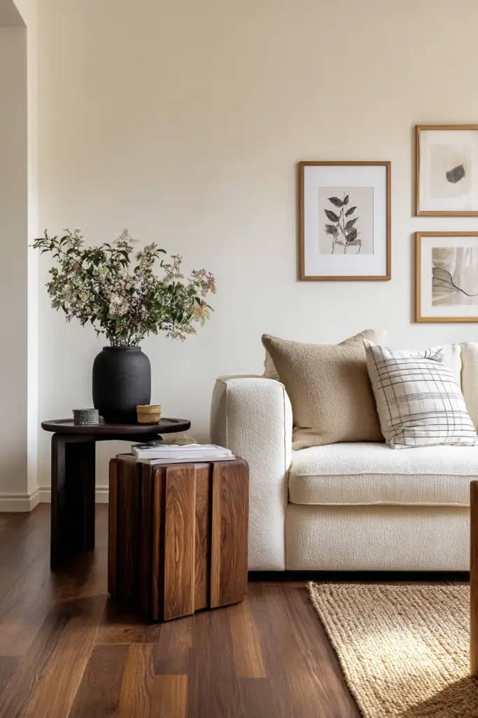 Mixed Wood Tones Balance