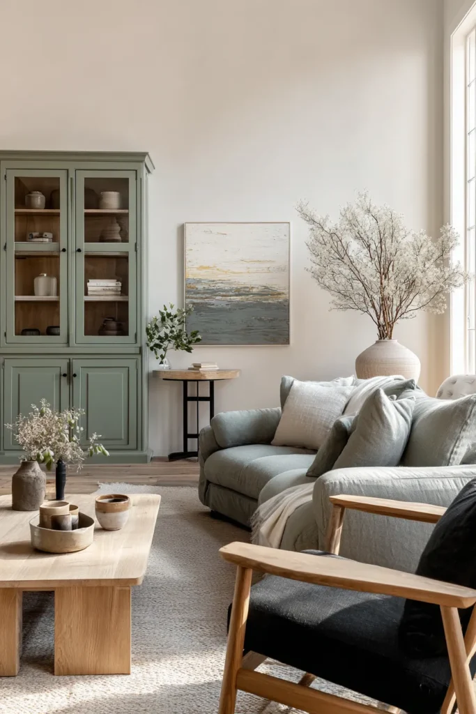 Muted Forest Green Furniture