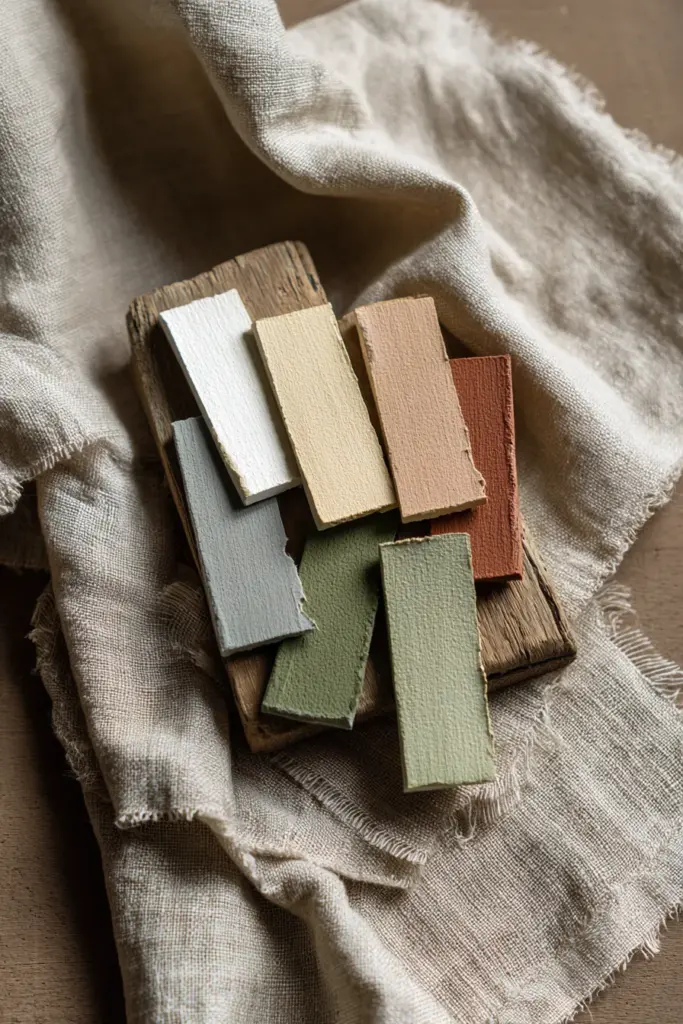 Neutral Color Palette Swatches