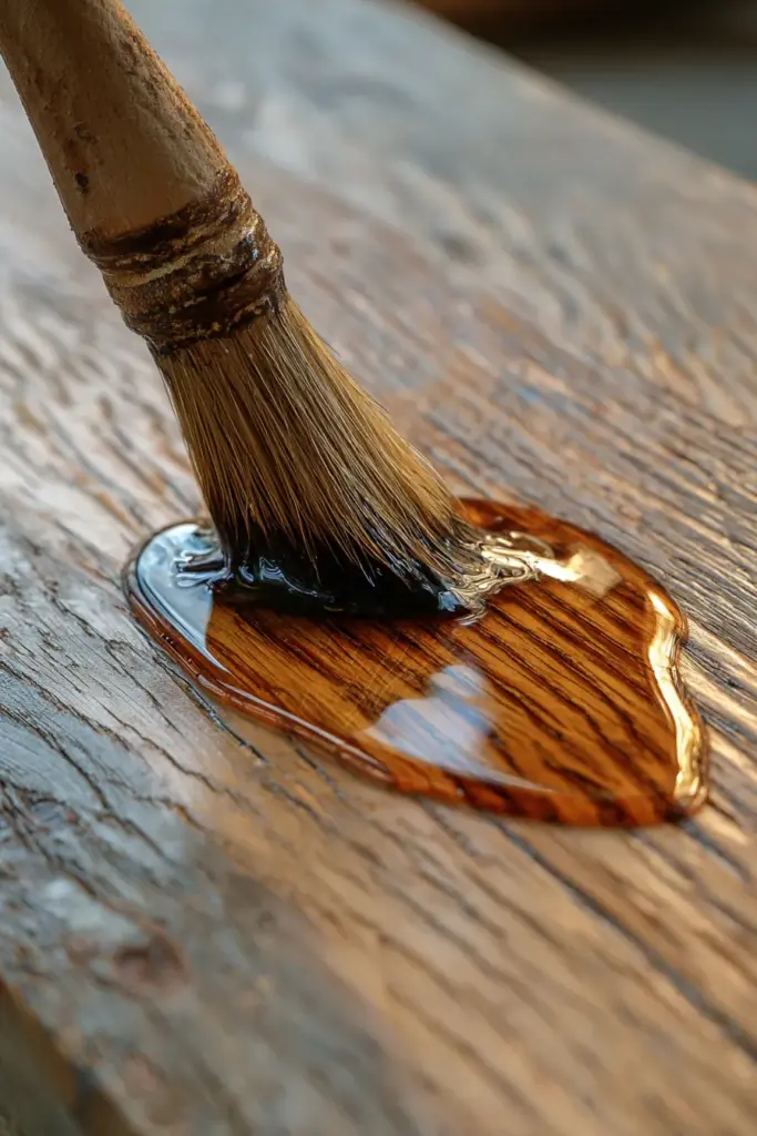 Oil Finish Application Detail