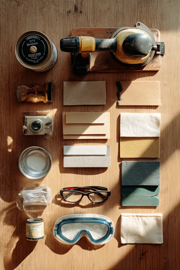 Sanding and Finishing Process