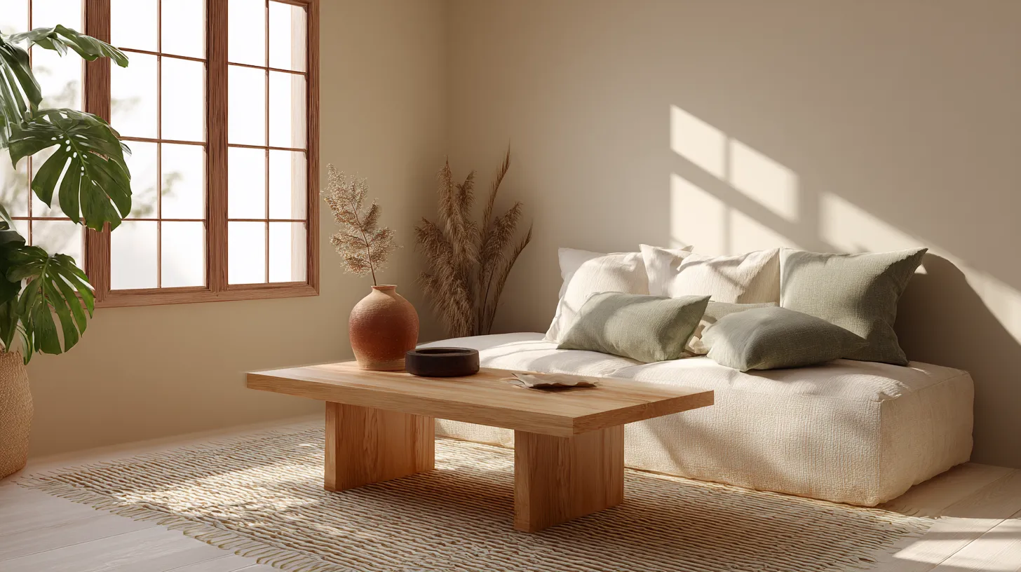 Seasonal Japandi Living Room