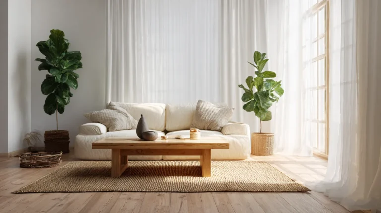 Serene Japandi Living Room