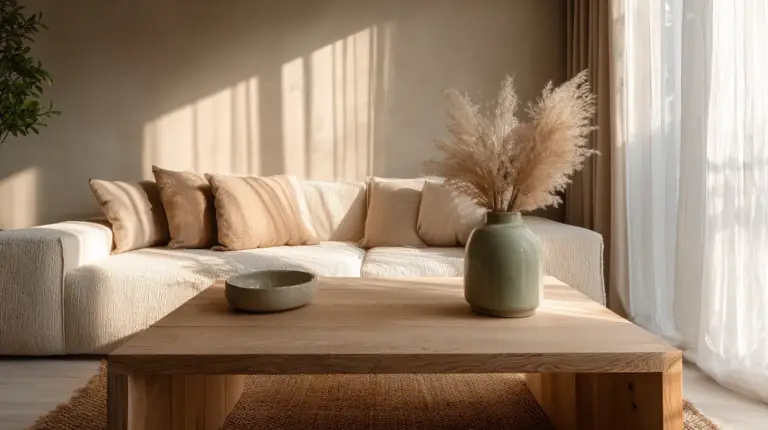 Serene Japandi Living Room