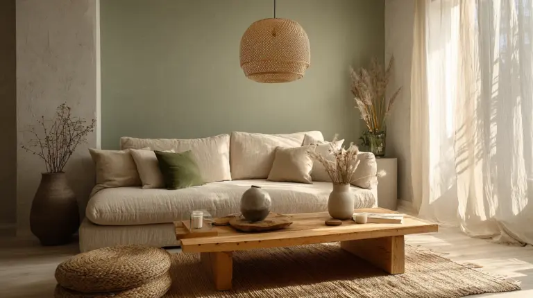 Serene Japandi Living Room