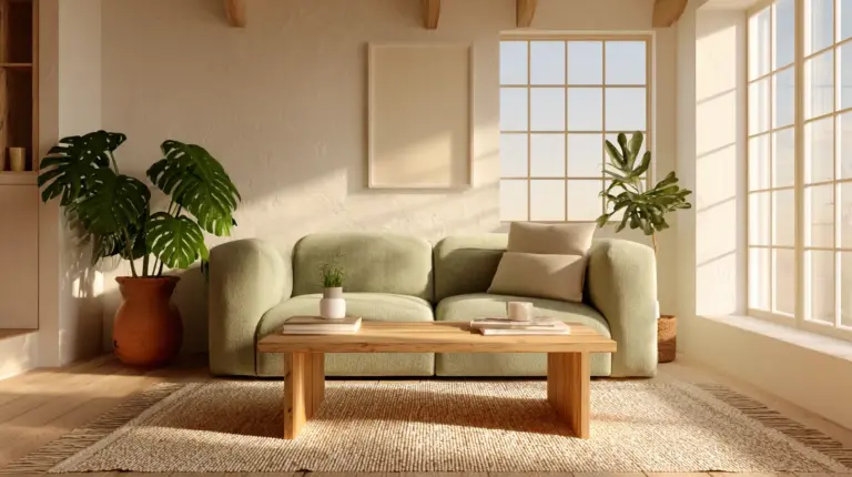 Serene Japandi Living Room
