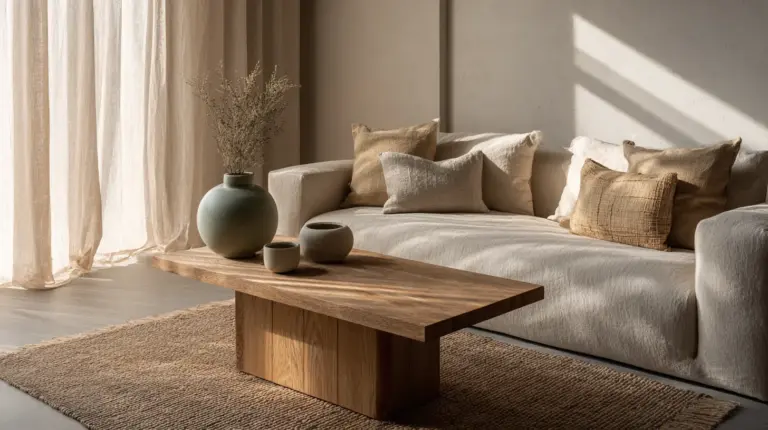 Serene Japandi Living Room