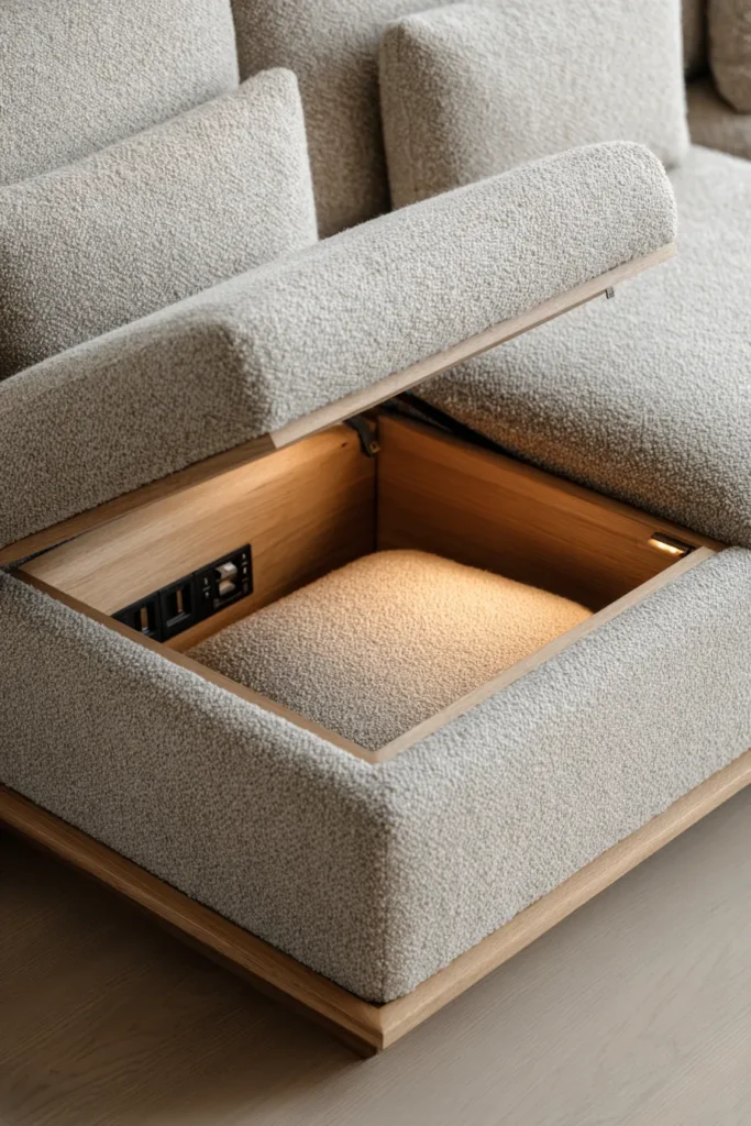 Smart Sofa Storage Solutions