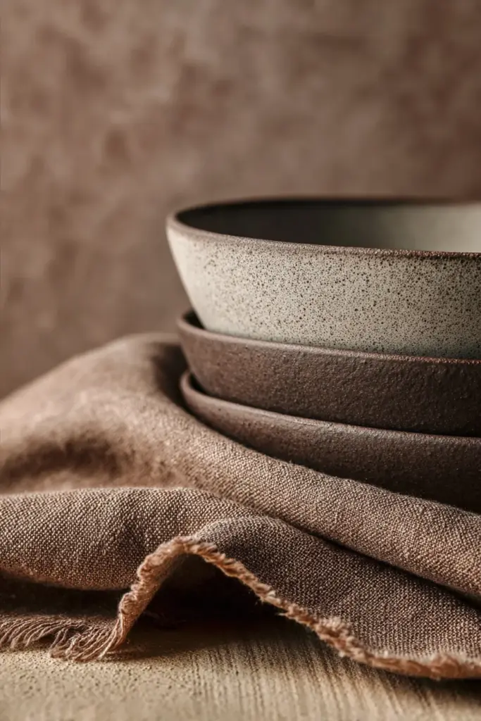 Taupe and Beige Textural Layers