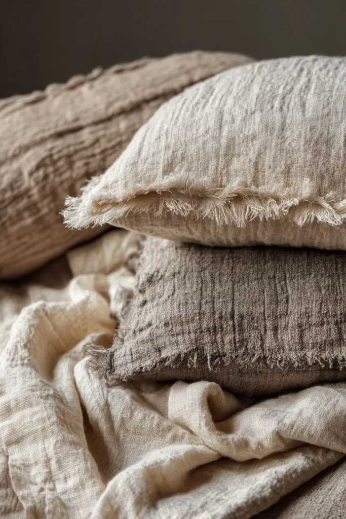 Textile Layering Close-Up