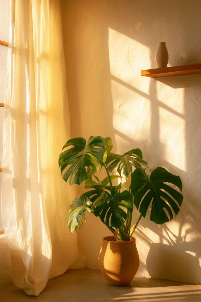 Tropical Light in Living Space