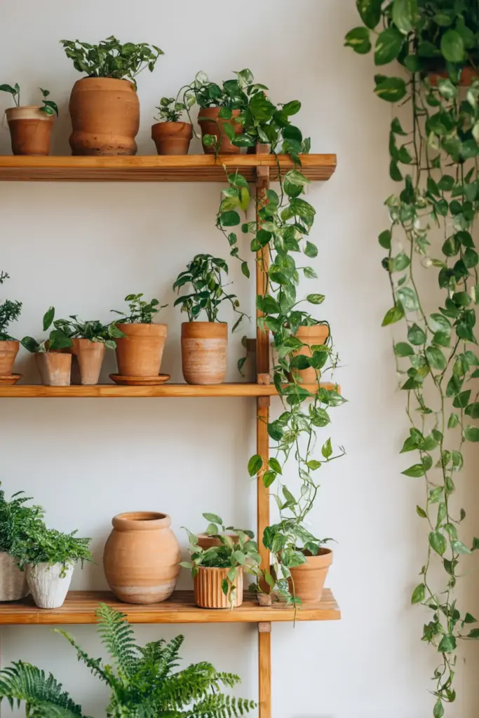Vertical Green Wall Japandi Design