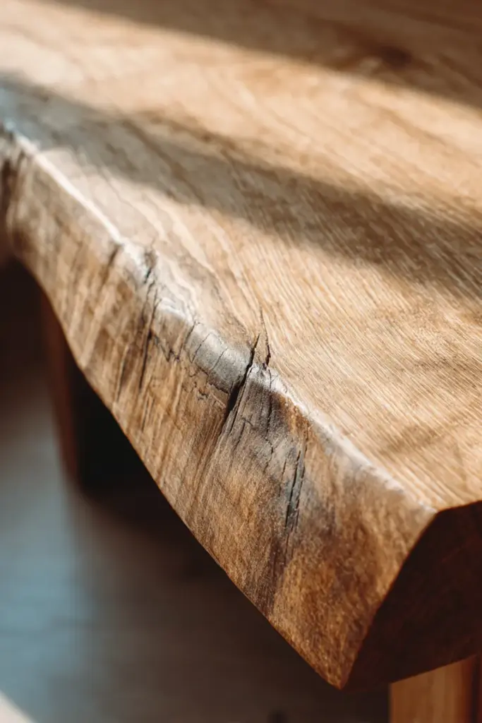 Warm Wood Tones Detail