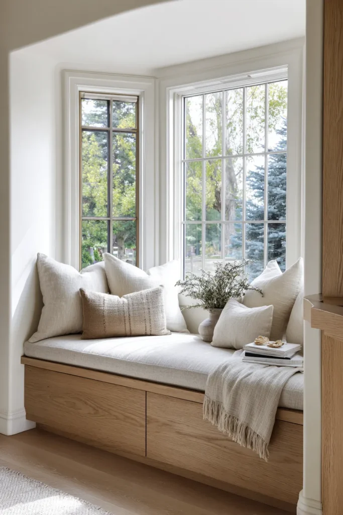 Window Seat Storage Nook