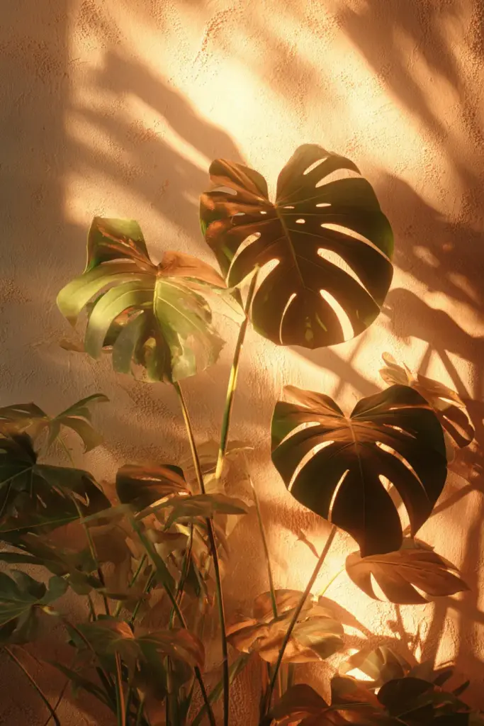 Backlit Plant Accent Lighting
