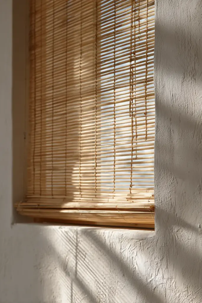 Bamboo Blinds with Soft Shadows