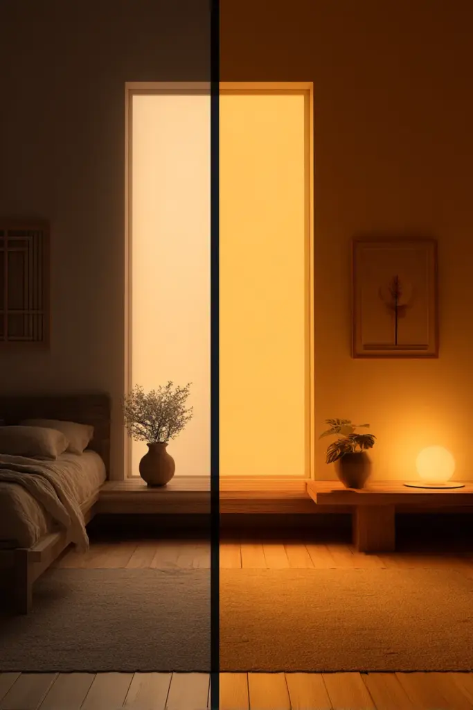 Biophilic Lighting and Plants