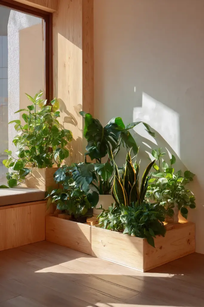 Biophilic Plants LED Lighting Integration