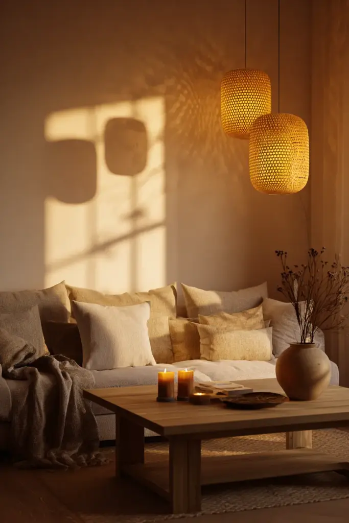 Cozy Evening Ambiance with Perfect Lighting