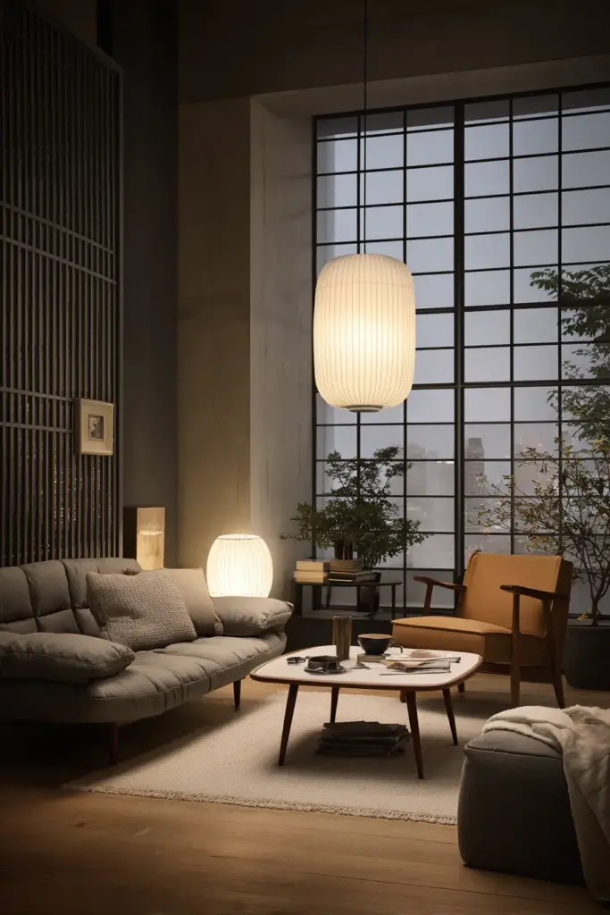 Dimmable Smart Bulb Living Room Scene