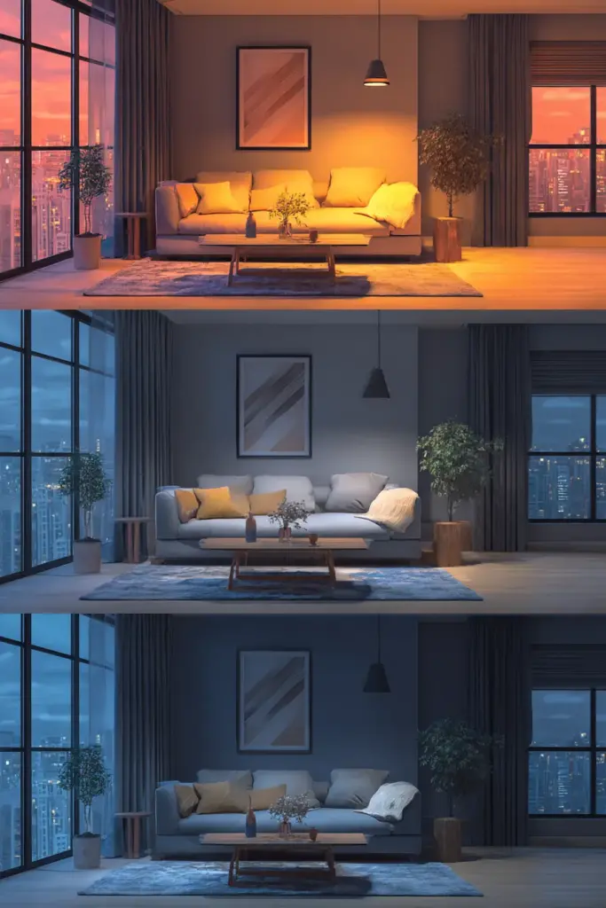 Evening Circadian Lighting Transition