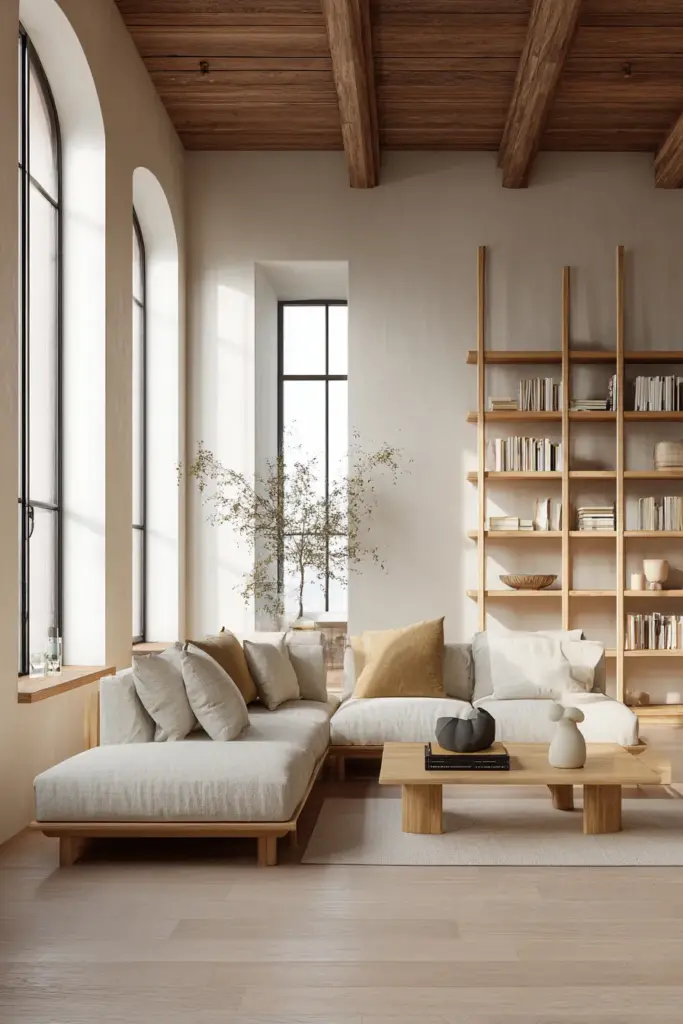 Japandi Living Room Overview