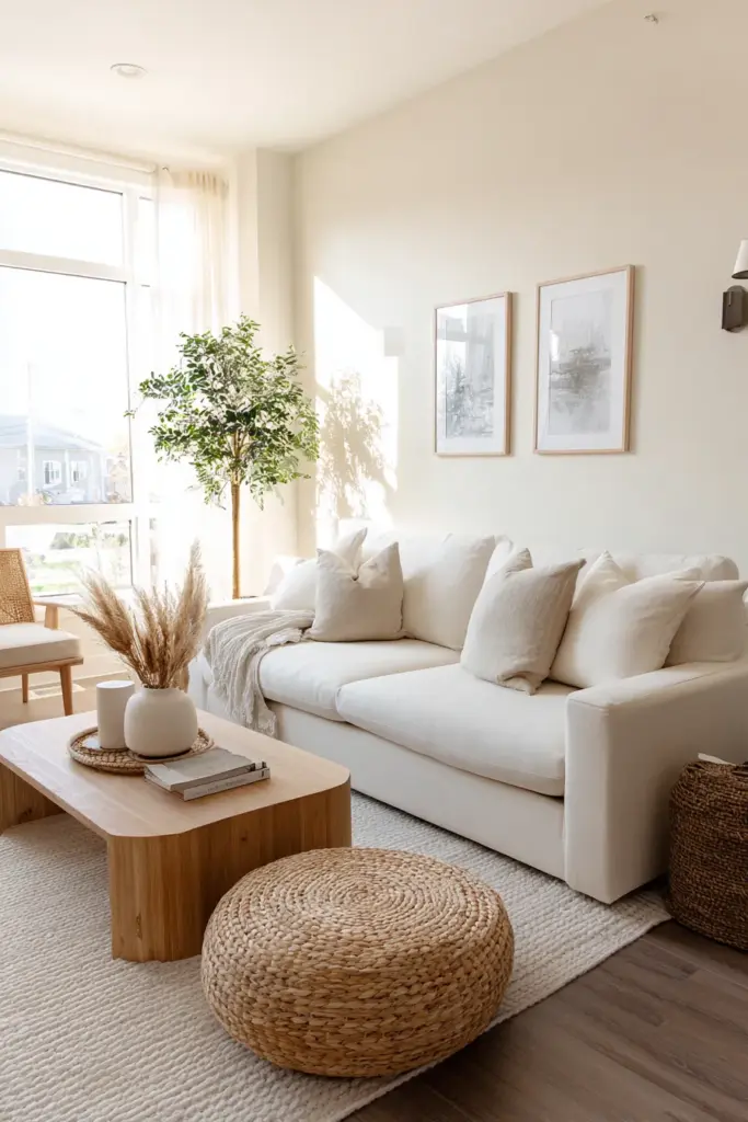 Japandi for Small Living Rooms