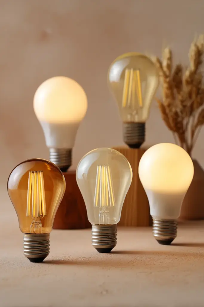 LED Bulb Color Temperature Comparison