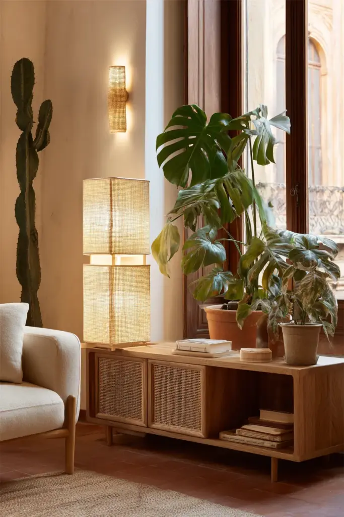Layered Lighting Living Room Scene