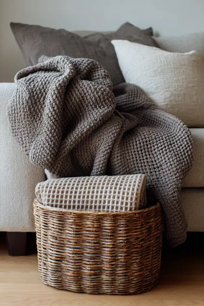 Layered Throws and Textiles