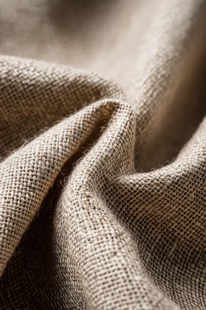 Linen Fabric Detail