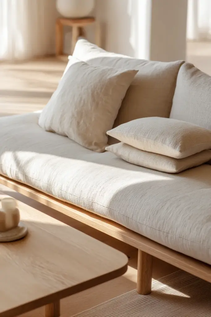 Low-Profile Furniture Setup