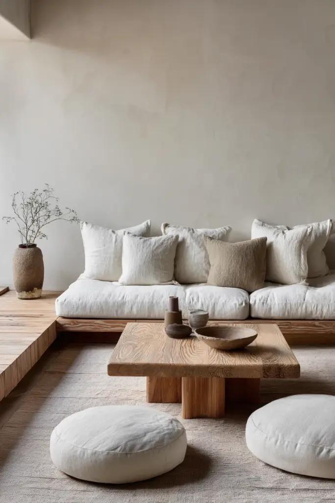 Low Profile Japandi Furniture