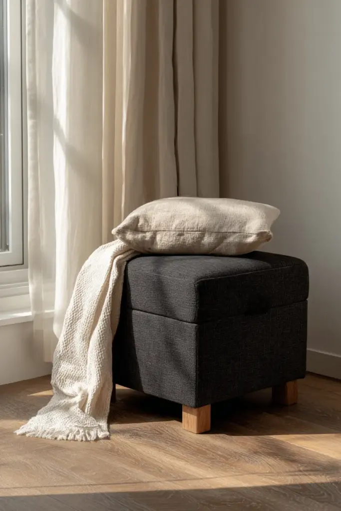 Multifunctional Storage Ottoman