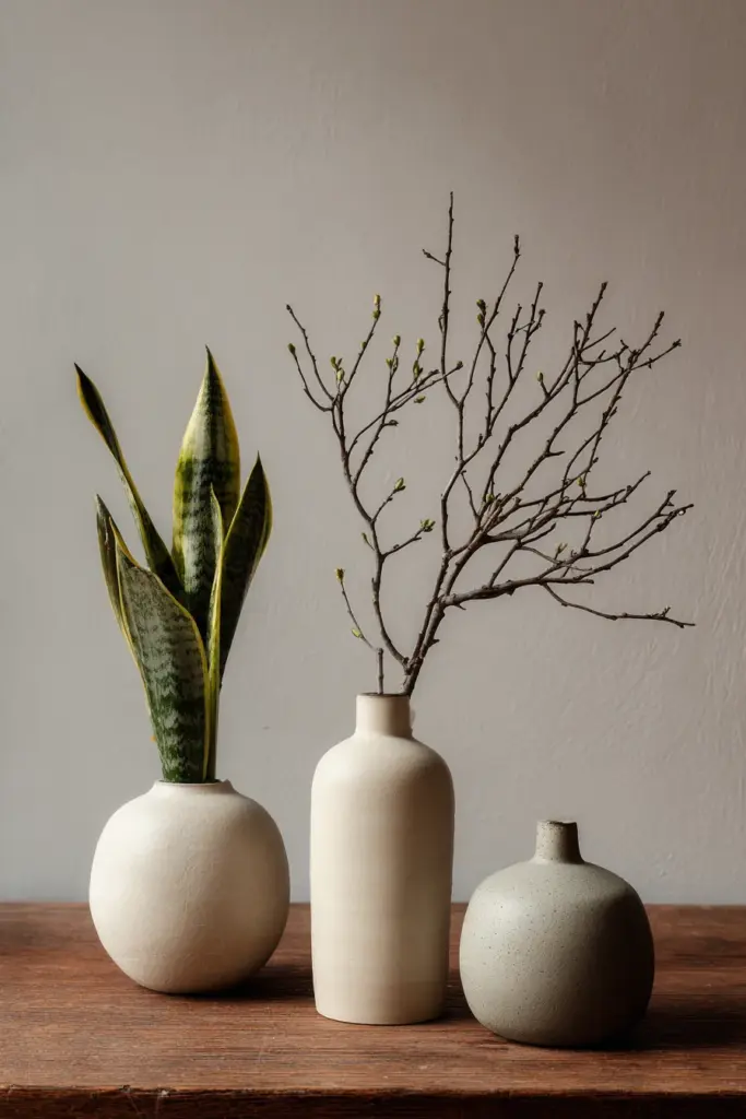 Natural Elements Plants Ceramics