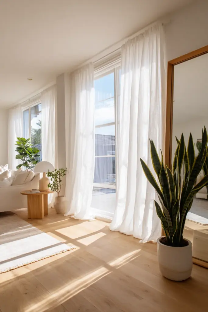 Natural Light Maximization Japandi
