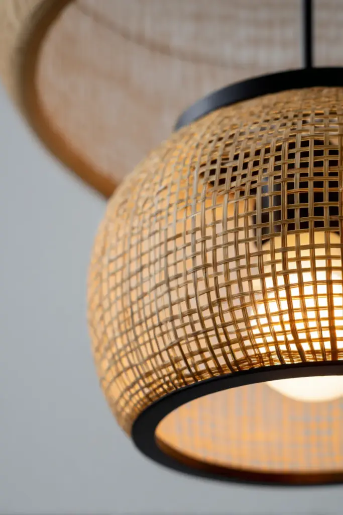 Natural Material Fixture Closeup