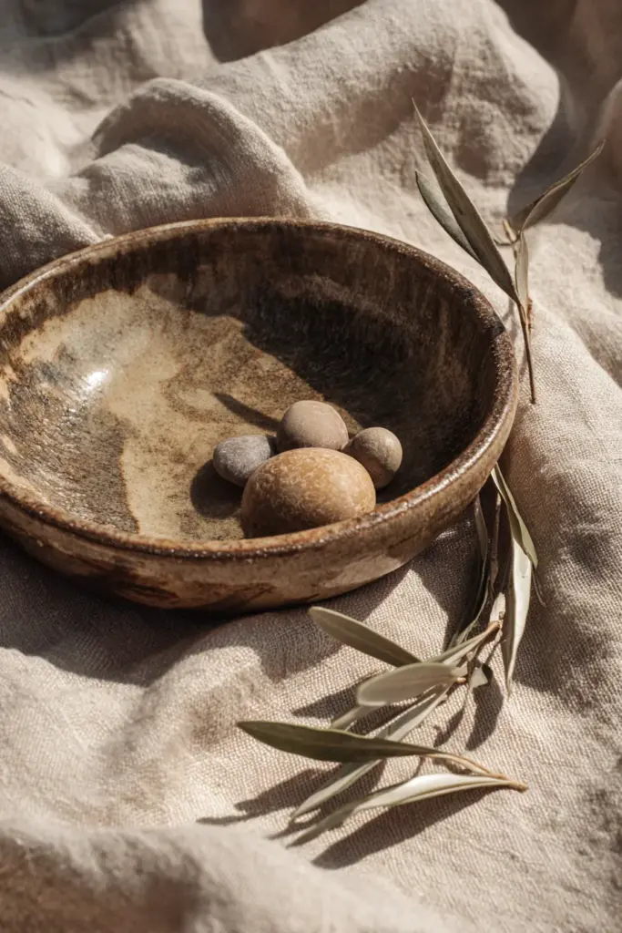 Natural Materials and Textures Close-Up
