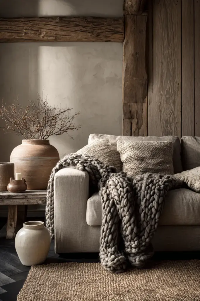 Neutral Color Palette with Natural Textures