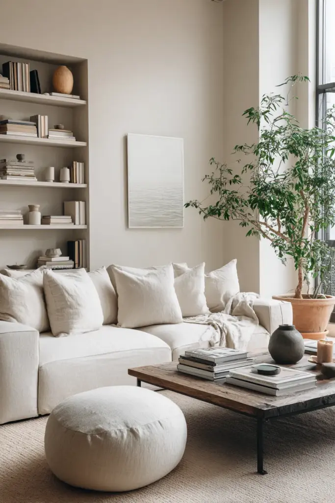Seasonal Japandi Living Room