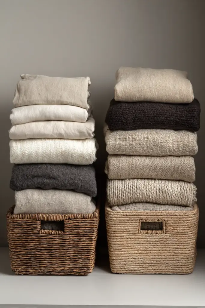 Seasonal Japandi Textile Styling