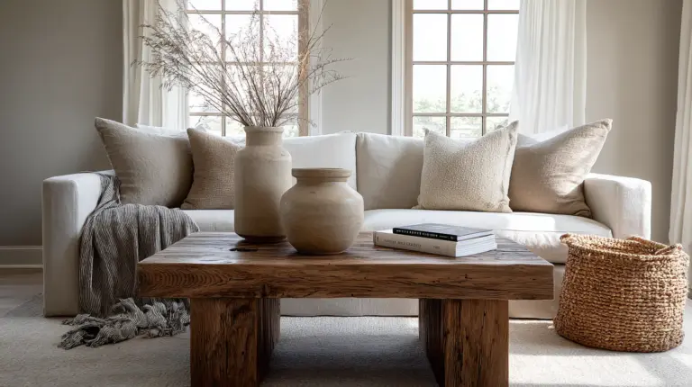Serene Japandi Living Room