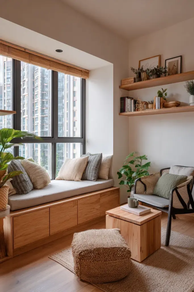 Small Space Japandi Solution