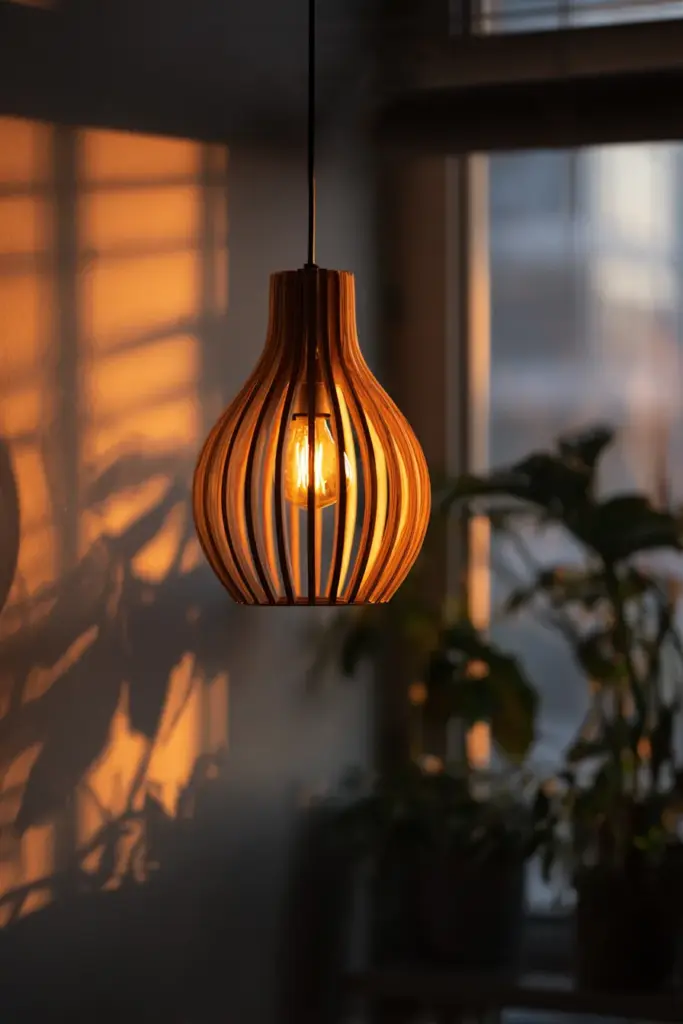 Smart Dimmable Japandi Lighting