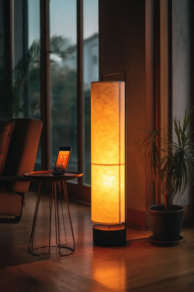 Smart LED Bulb Japandi Lamp