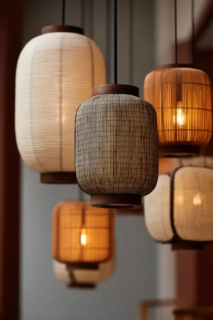 Solar-Powered Bamboo Lantern