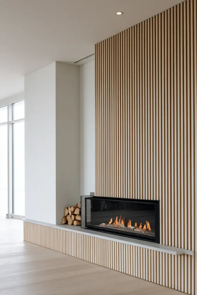 Styled Fireplace Vignette