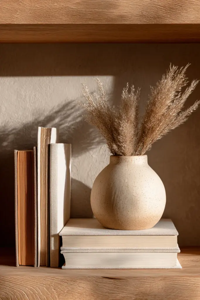 Styled Shelf Vignette Close-up